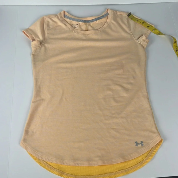 Under armour lot bundle purple yellow short sleeve athletic  sporty tshirt sz XS - Picture 12 of 14